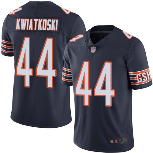 Chicago Bears Limited Navy Blue Men Nick Kwiatkoski Home Jersey NFL Football #44 Vapor Untouchable